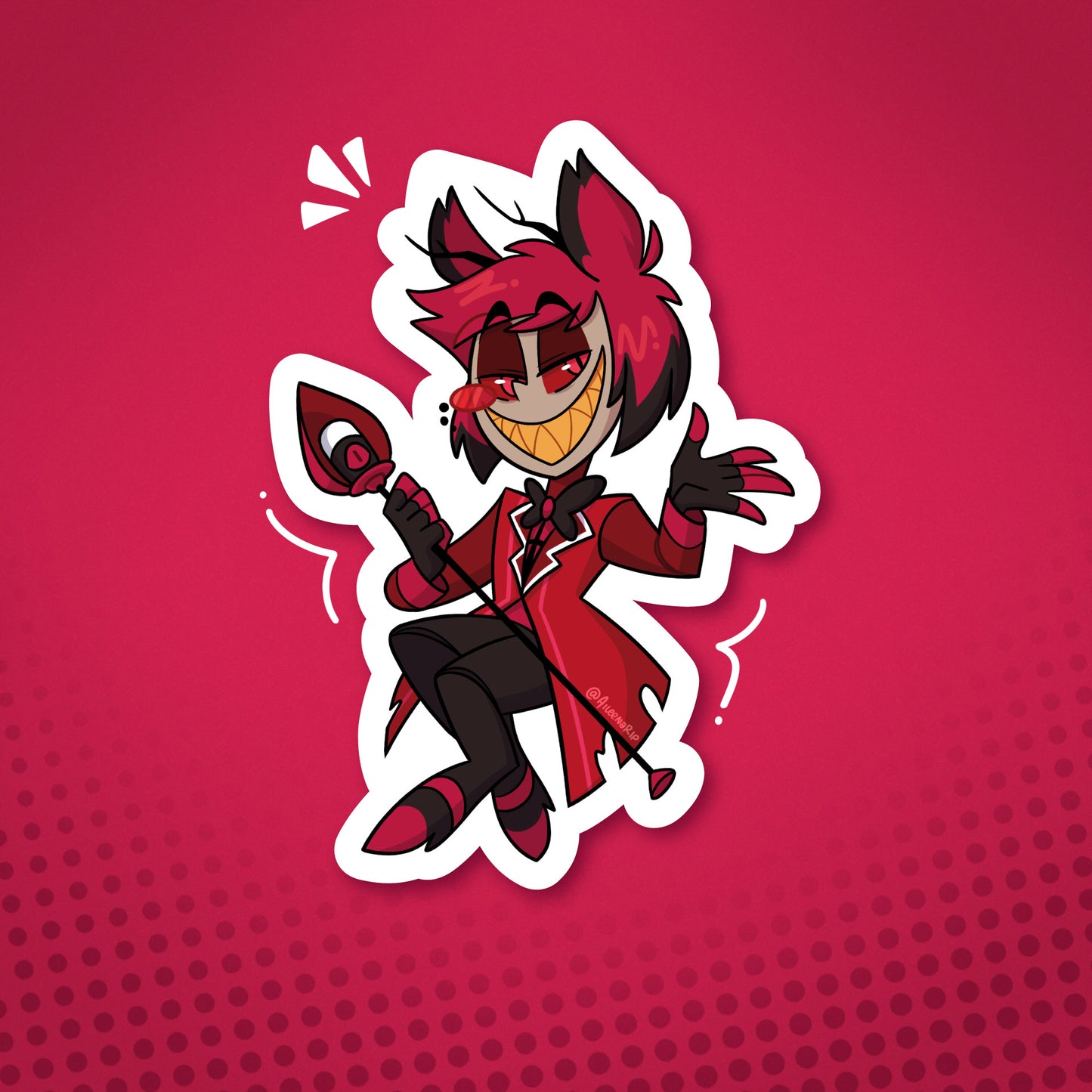 Hazbin Hotel Stickers - HELL