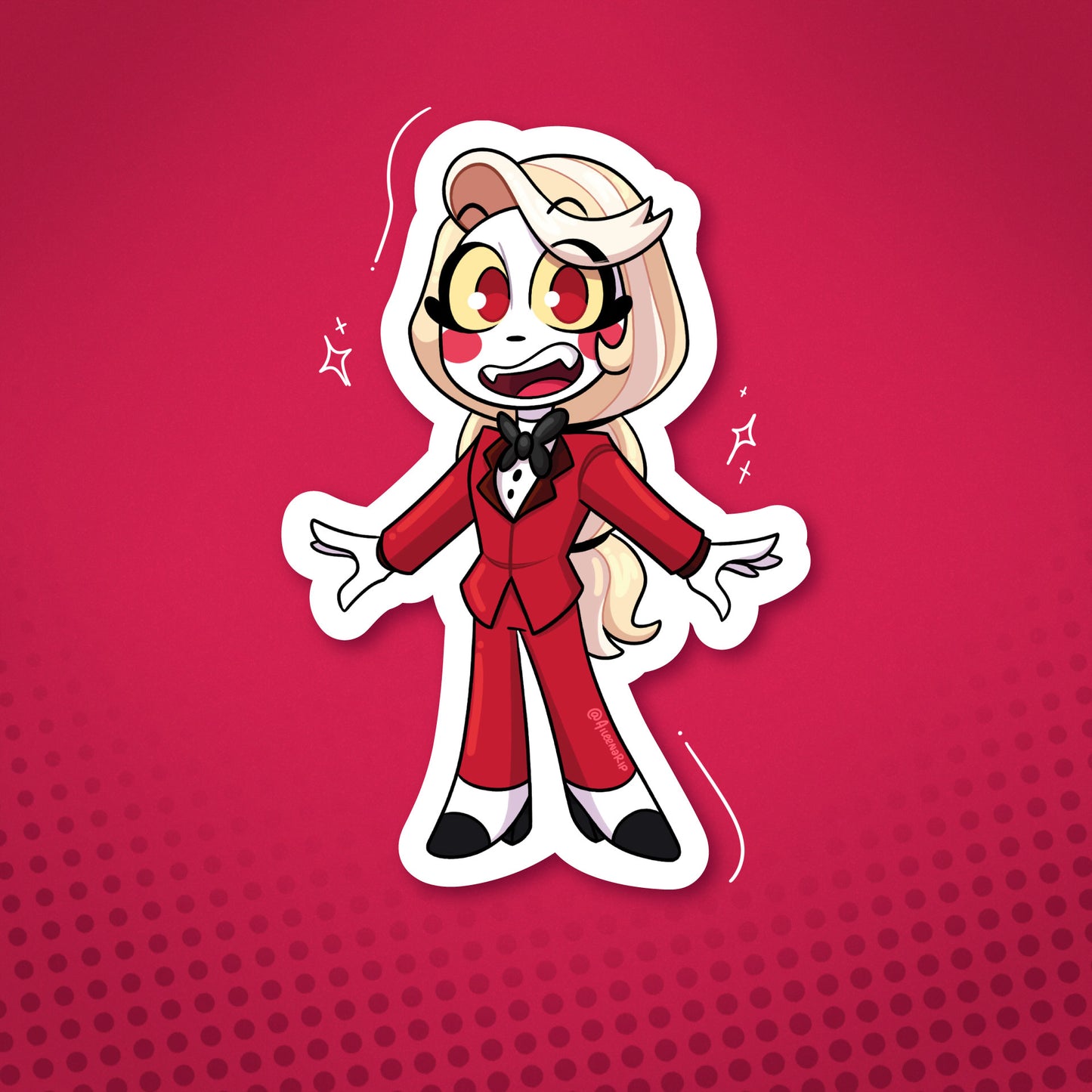 Hazbin Hotel Stickers - HELL