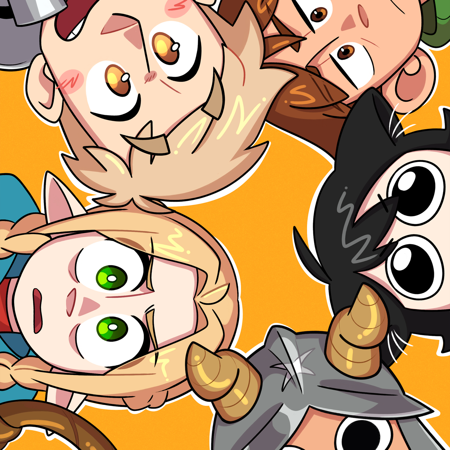 Dungeon Meshi Peek PRINT