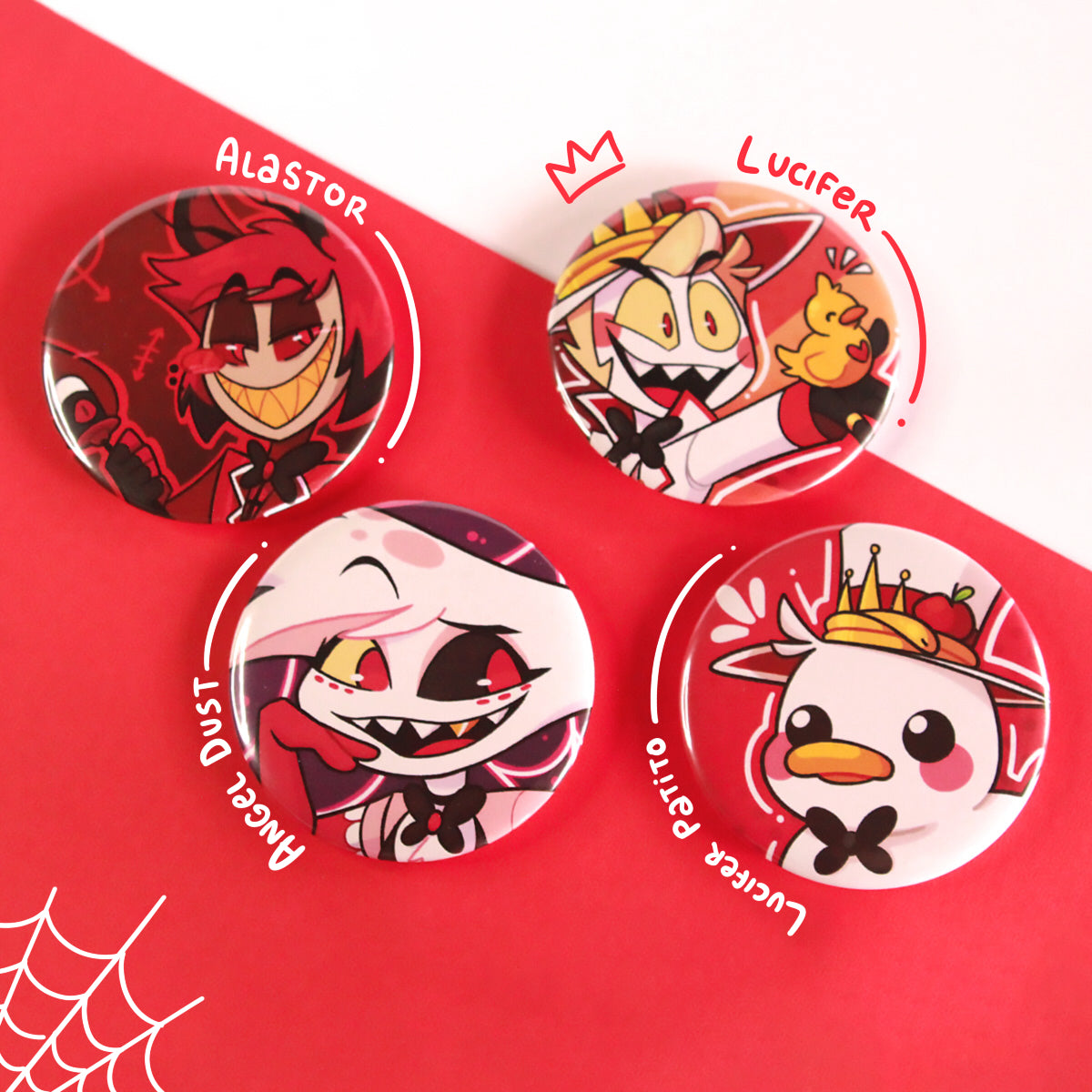 Hazbin Hotel Broches