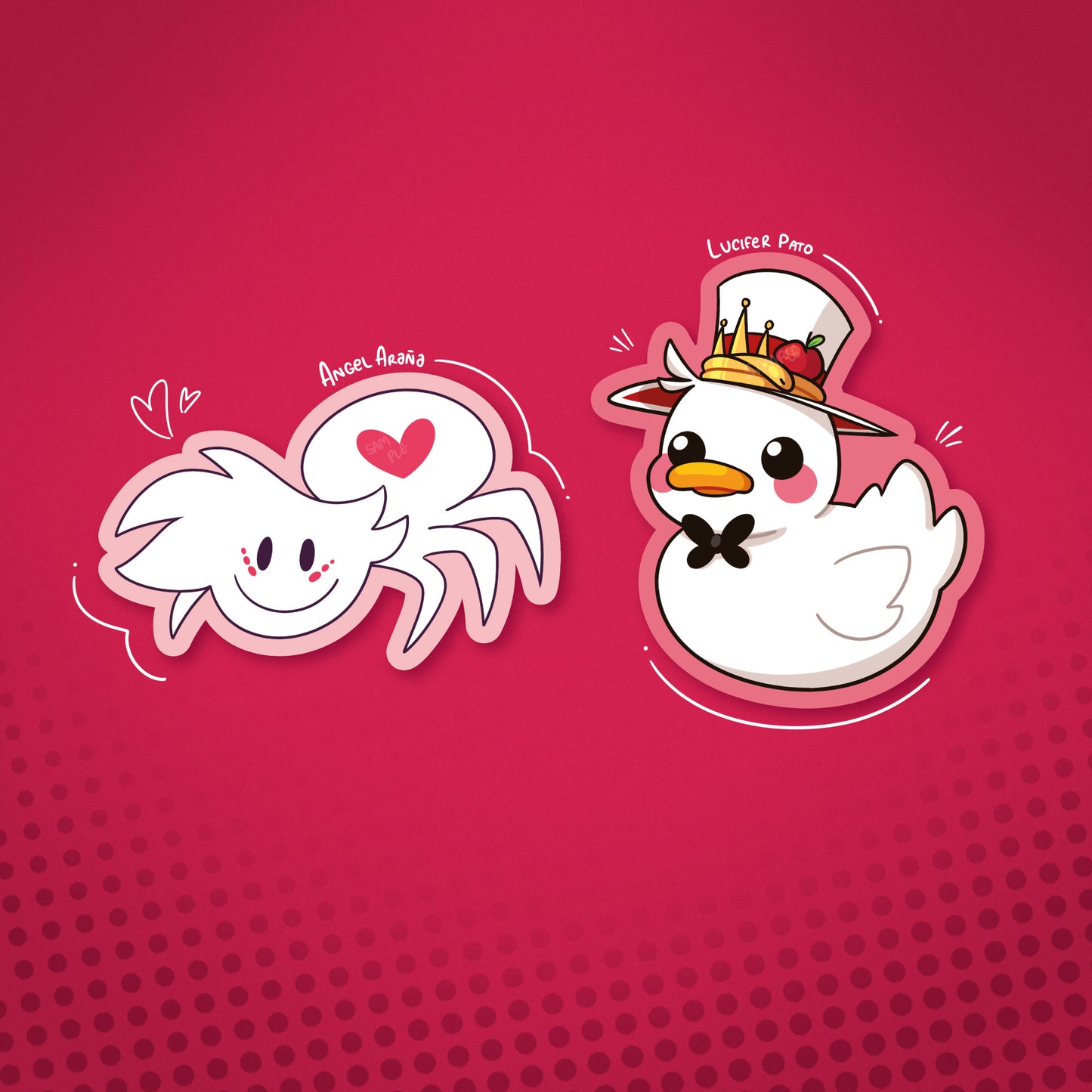 Hazbin Hotel Stickers - HELL