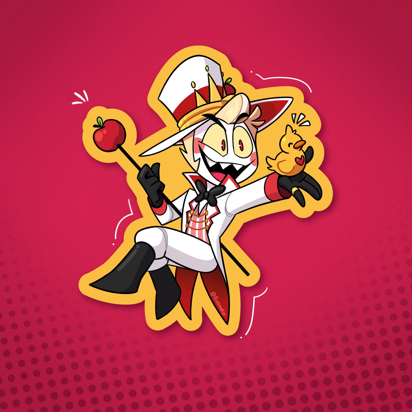 Hazbin Hotel Stickers - HELL