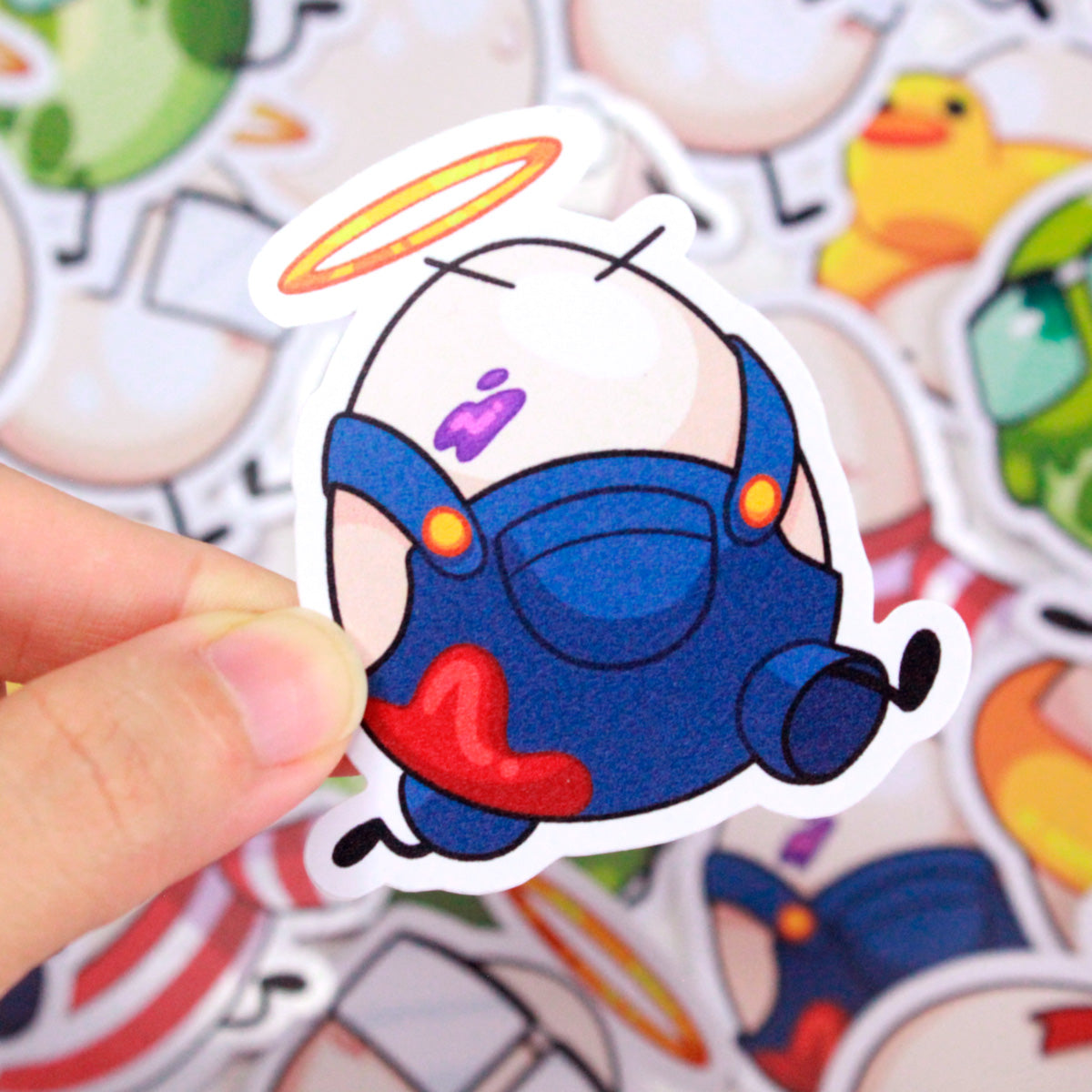 QSMP Huevitos Stickers