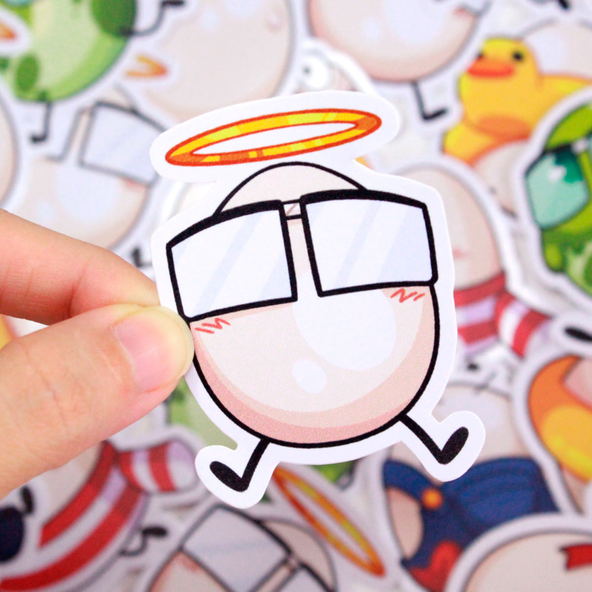 QSMP Huevitos Stickers