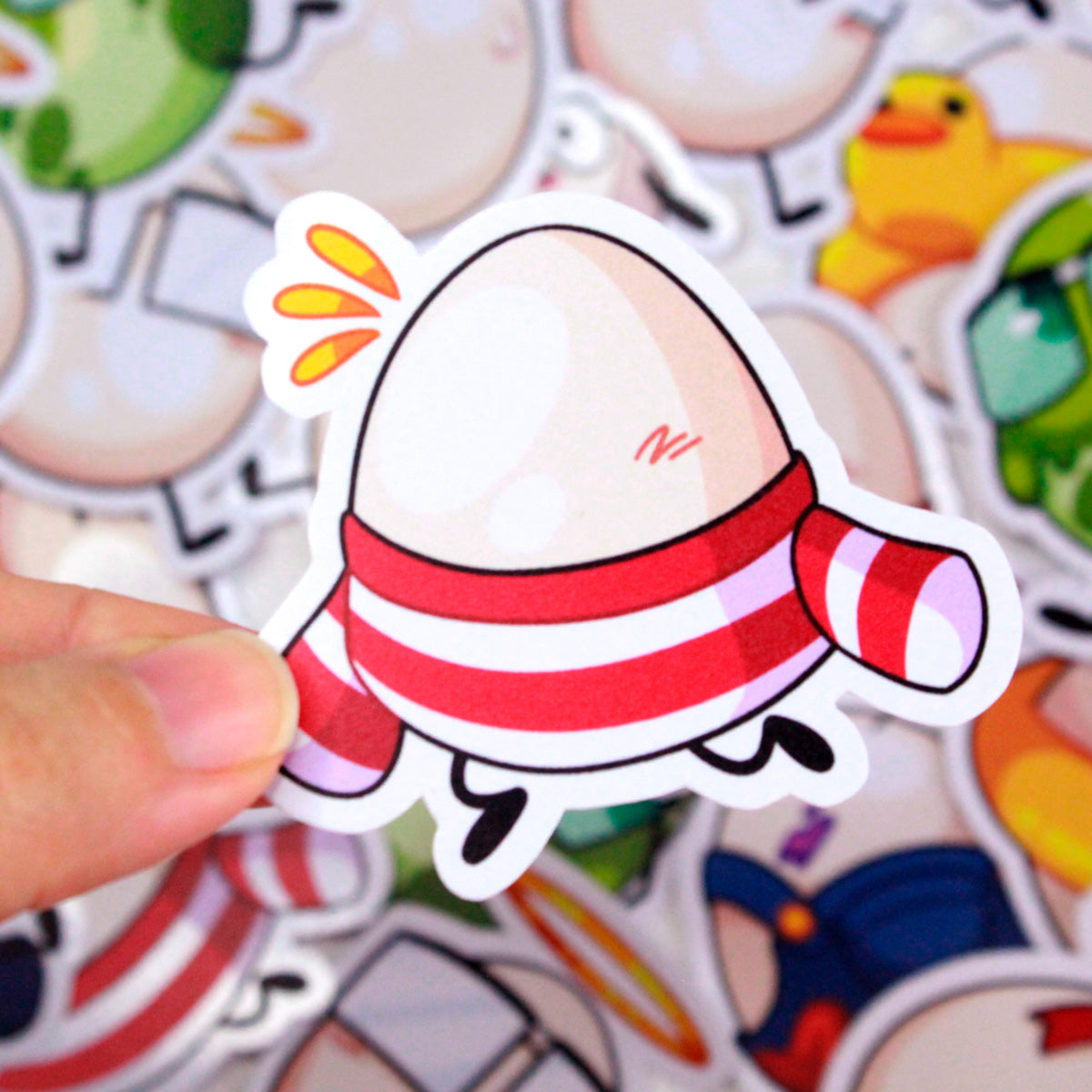QSMP Huevitos Stickers