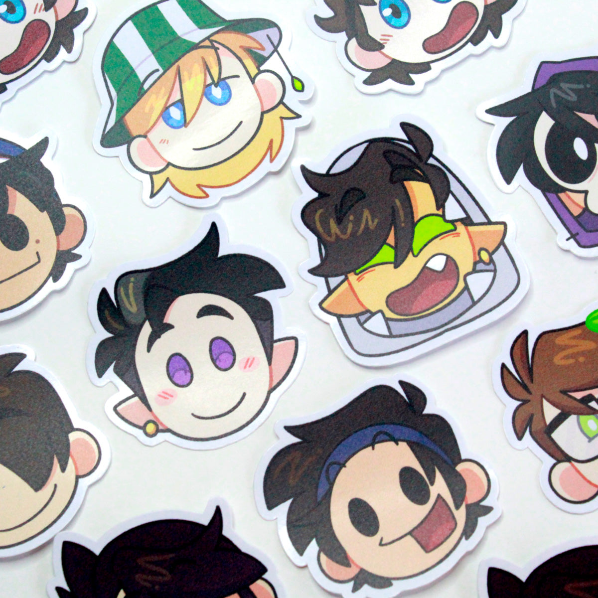 QSMP Cabezas Stickers