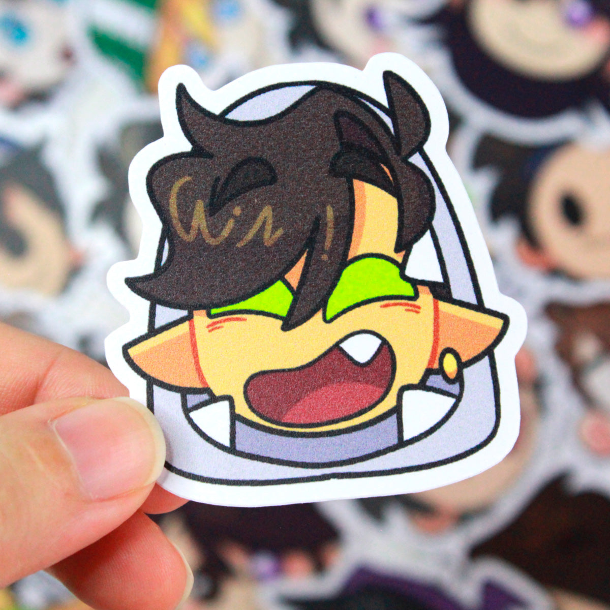 QSMP Cabezas Stickers