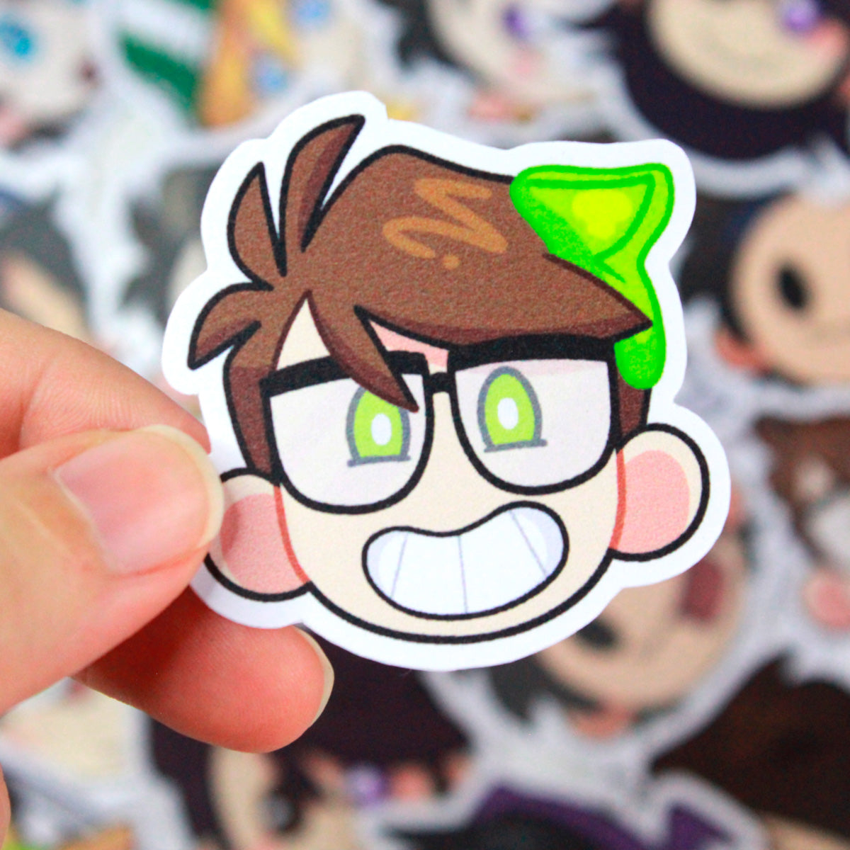 QSMP Cabezas Stickers