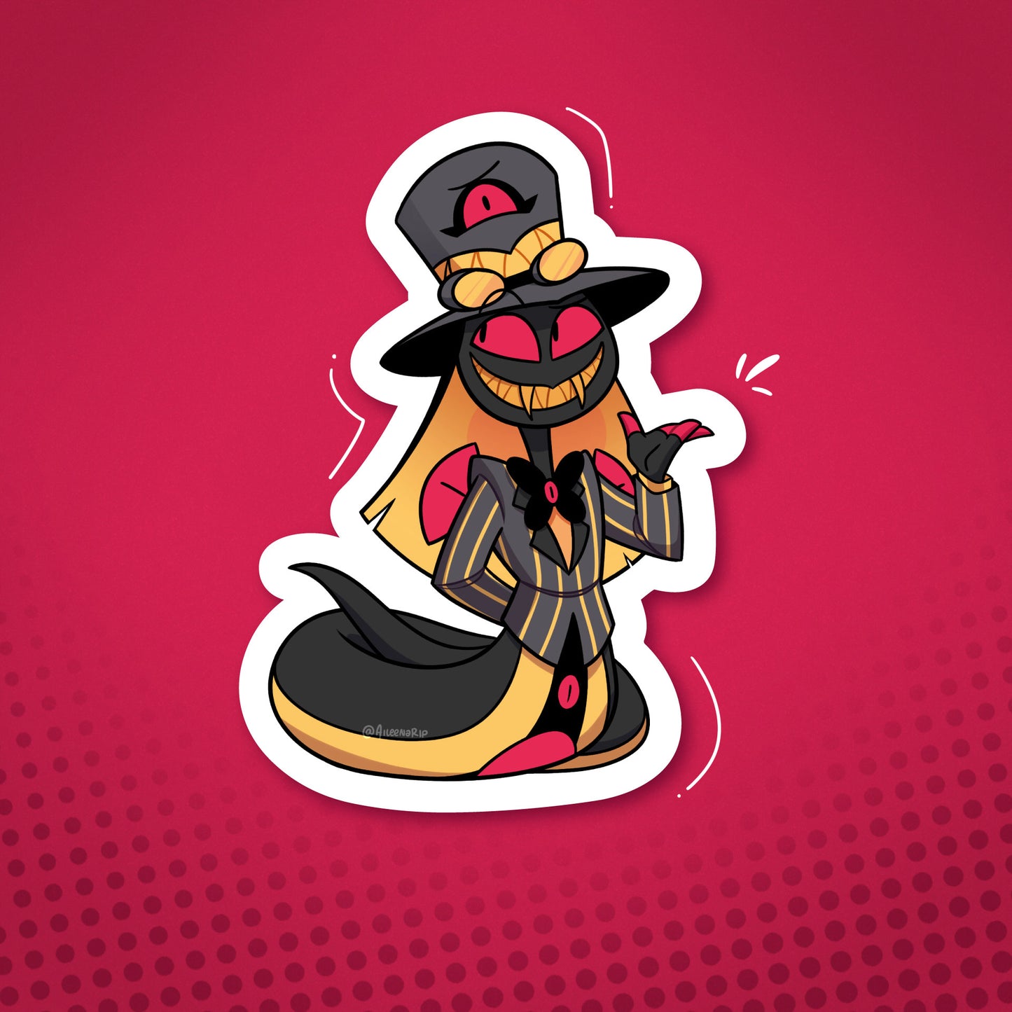 Hazbin Hotel Stickers - HELL