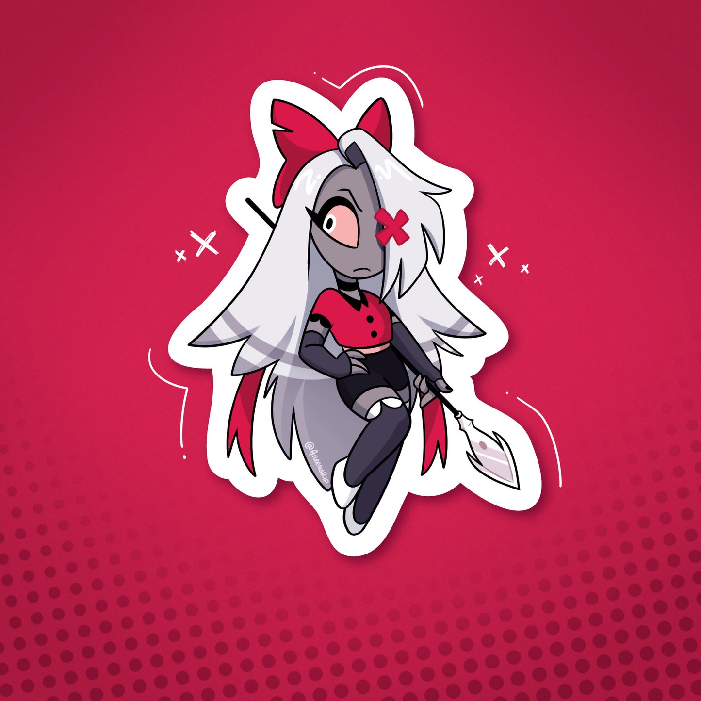 Hazbin Hotel Stickers - HELL