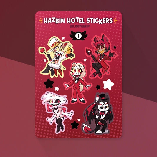 Hazbin Hotel - Sticker Sheet