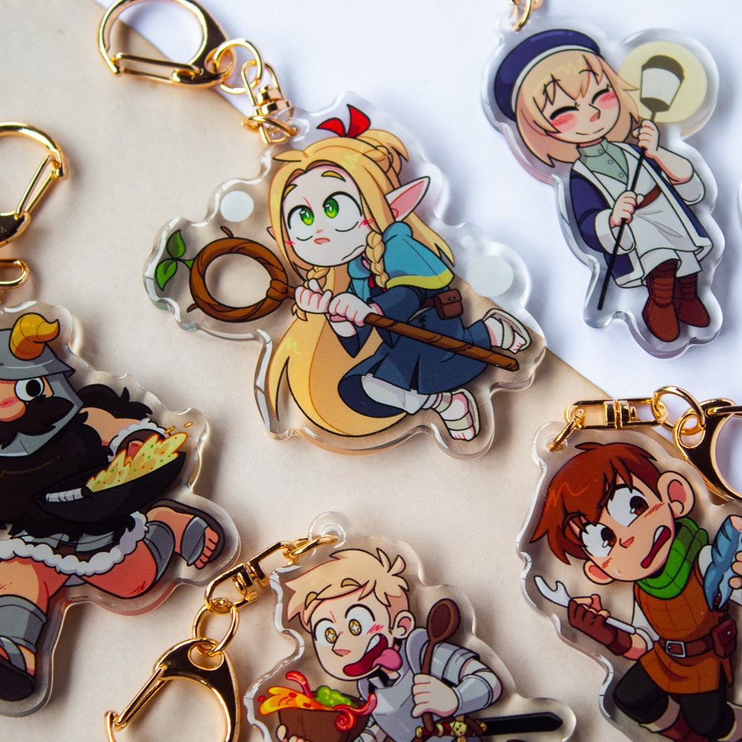 Dungeon Meshi Keychains