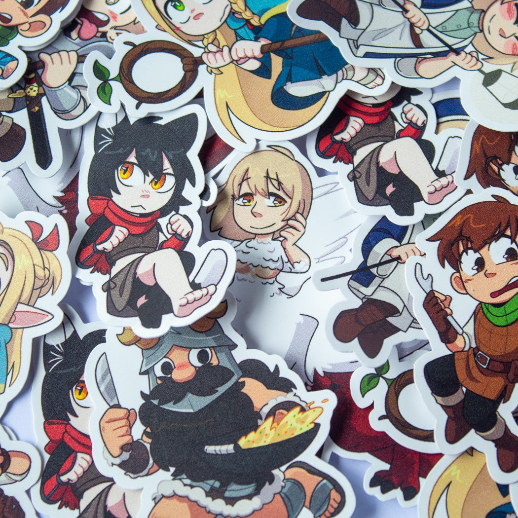 Dungeon Meshi Stickers